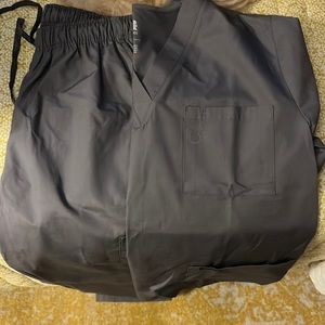 Dagacci scrub set grey